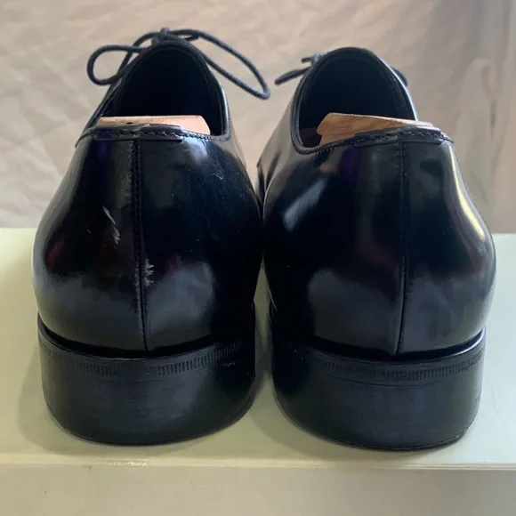rare - PRADA center seam leather lace ups - Picture 5 of 10